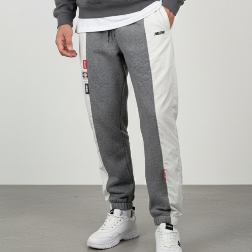 Full Send Size Small Jogger Sweatpants With Parachute Pant & Cotton Blend Outer